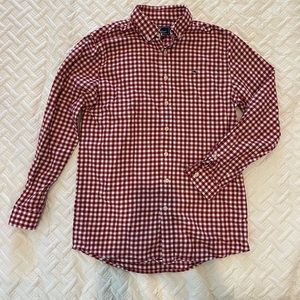 Vineyard vines flannel check boys long sleeve button down shirt